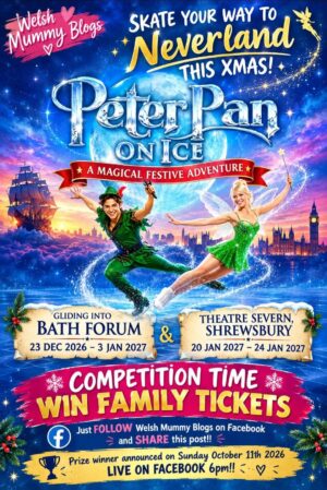 SKATE YOUR WAY TO NEVERLAND THIS CHRISTMAS! – WIN FAMILY TICKETS!!